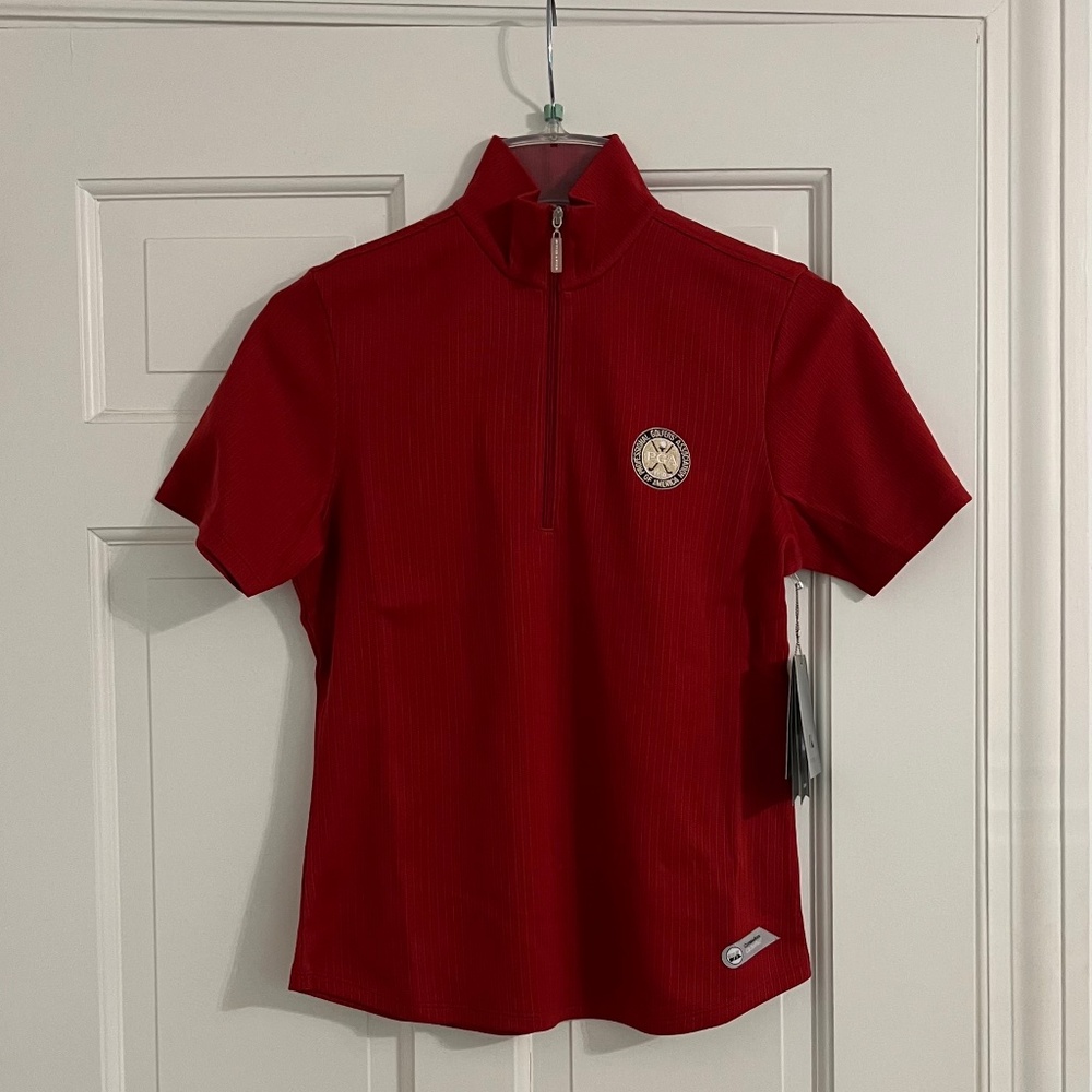 Women's Cutter & Buck golf shirt with PGA logo